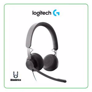 AUDIFONO C/MICROF. LOGITECH B2B ZONE WIRED USB/USB-C TEAMS BLACK - 981-000871