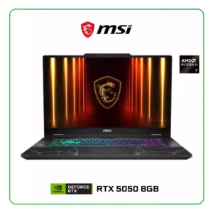 Laptop MSI CYBORG A15 AI B2HWEKG-071US AMD Ryzen 7, 260 / 16GB RAM / 1TB SSD / 15.6" FHD -144HZ / Nvidia RTX 5050 8Gb / Windows 11 Home