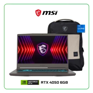 Laptop MSI THIN 15 B13VE-3015PE Intel Core i7, 13620H / 16GB RAM / 512GB SSD / 15.6" FHD (1920X1080), IPS, 144HZ / NVIDIA RTX 4050 6GB / Windows 11 Home