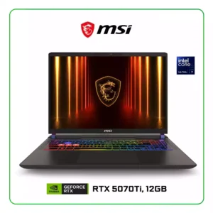 Laptop MSI VECTOR 16 HX AIA2XWHG-475US Intel Core Ultra 7, 255HX / 16GB RAM / 1TB SSD / 16" FHD (1920 X 1200) 144Hz / Nvidia RTX 5070Ti 12GB / Windows 11 HOME